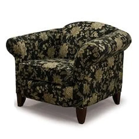 Upholstered Accent Arm Chair